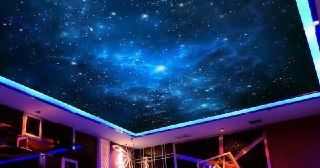 Натяжной потолок звездное небо Сафоново, цена от 5211 руб.